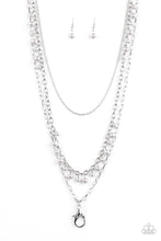 Load image into Gallery viewer, Pearl Pageant - Silver Pearl Lanyard Necklace
