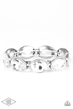 Load image into Gallery viewer, DIVA In Disguise - White Diamond Bracelet Paparazzi