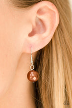 Load image into Gallery viewer, 5th Avenue A-Lister - Brown Pearl Necklace Paparazzi