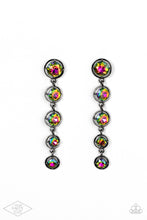 Load image into Gallery viewer, Drippin In Starlight Multi-Color Oil Spill Earrings Paparazzi
