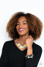 Load image into Gallery viewer, Teasingly Tie Dye - Yellow Bracelet Paparazzi