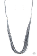 Load image into Gallery viewer, Homespun Artisan - Silver Twine-Like Necklace Paparazzi
