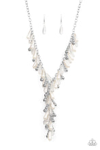 Load image into Gallery viewer, Dripping With DIVA-ttitude - White Pearl Necklace Paparazzi Life of the Party