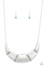 Load image into Gallery viewer, Going Through Phases - Multi-Color Oil Spill Iridescent Necklace Paparazzi