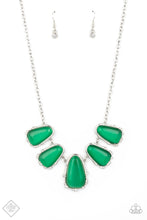 Load image into Gallery viewer, Newport Princess - Green Moonstone Necklace Paparazzi