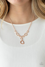 Load image into Gallery viewer, So Mod - Rose Gold Necklace Paparazzi