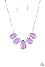 Load image into Gallery viewer, Newport Princess - Purple Moonstone Necklace Paparazzi