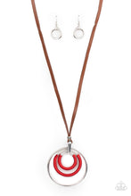 Load image into Gallery viewer, Hypnotic Happenings - Red Necklace Paparazzi