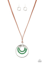 Load image into Gallery viewer, Hypnotic Happenings - Green Necklace Paparazzi
