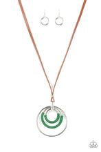 Load image into Gallery viewer, Hypnotic Happenings - Green Necklace Paparazzi