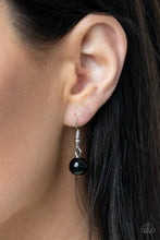 Load image into Gallery viewer, GLEAM Work - Black Long Necklace Paparazzi