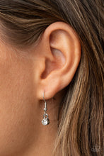 Load image into Gallery viewer, The Real Boss - White Mom Heart Necklace Paparazzi