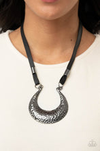 Load image into Gallery viewer, Majorly Moonstruck - Black Necklace Paparazzi
