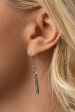 Load image into Gallery viewer, Enchantingly Tribal - Blue Crackle Leather Necklace Paparazzi