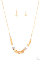 Load image into Gallery viewer, Turn Up The Tea Lights - Gold Necklace Paparazzi