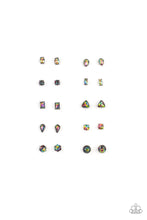 Load image into Gallery viewer, Starlet Shimmer - Multi-Color Oil Spill Stud Earrings - 10 Pack
