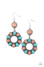 Load image into Gallery viewer, Back At The Ranch - Multi-Color Crackle Earrings Paparazzi