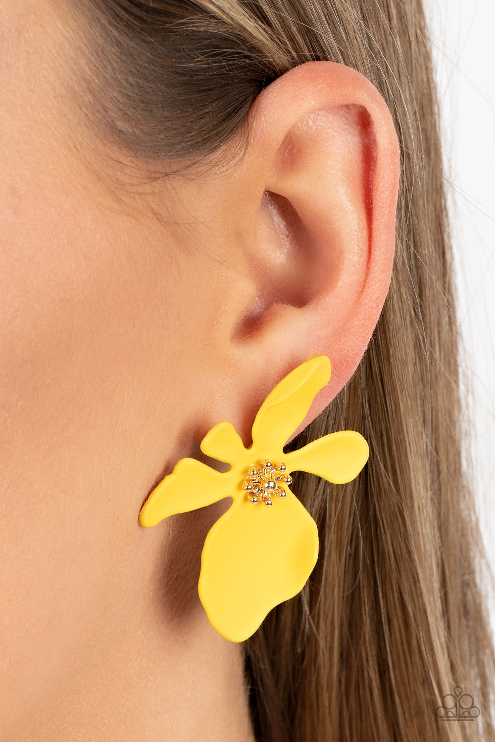 Paparazzi Artisan Arbor Brass Daisy Earrings