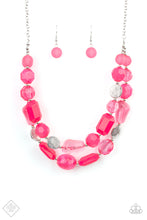 Load image into Gallery viewer, Oceanic Opulence - Pink Fashion Fix Necklace Paparazzi