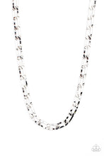 Load image into Gallery viewer, Full-Court Press - Silver Men&#39;s Necklace Paparazzi
