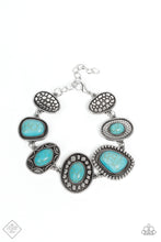 Load image into Gallery viewer, Taos Trendsetter - Blue Crackle Bracelet Paparazzi
