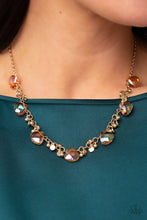 Load image into Gallery viewer, Sassy Super Nova - Gold Necklace Paparazzi