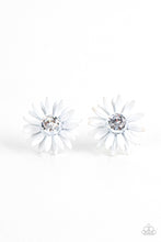 Load image into Gallery viewer, Sunshiny DAIS-y - White Flower Earrings Paparazzi
