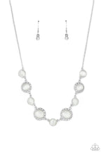 Load image into Gallery viewer, Too Good to BEAM True - White Moonstone Necklace Paparazzi