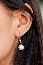 Load image into Gallery viewer, Renown Refinement - White Pearl Diamond Necklace Paparazzi