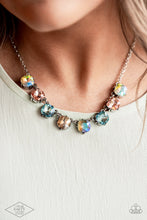 Load image into Gallery viewer, Dreamy Decorum - Multi-Color Iridescent Necklace Paparazzi