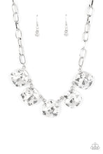 Load image into Gallery viewer, Limelight Luxury - White Bling Necklace Empower Me Pink Paparazzi