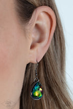 Load image into Gallery viewer, Show-Stopping Shimmer - Multi-Color Oil Spill Pink Diamond Necklace Paparazzi