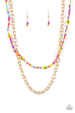 Load image into Gallery viewer, Happy Looks Good on You - Multi-Color Necklace Paparazzi
