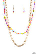 Load image into Gallery viewer, Happy Looks Good on You - Multi-Color Necklace Paparazzi