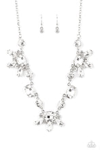 Load image into Gallery viewer, GLOW-trotting Twinkle - White Diamond Necklace Paparazzi