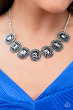 Load image into Gallery viewer, Iced Iron - Silver Necklace Paparazzi