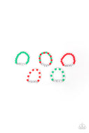 Starlet Shimmer Christmas Inspirational Multi-Color Bracelets - 5 Pack