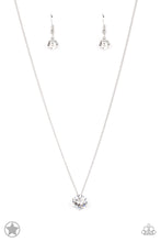 Load image into Gallery viewer, What A Gem - White Diamond Blockbuster Necklace Paparazzi
