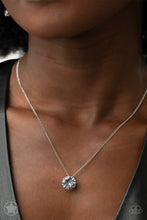 Load image into Gallery viewer, What A Gem - White Diamond Blockbuster Necklace Paparazzi
