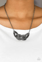 Load image into Gallery viewer, Nautically Naples - Black Necklace Paparazzi

