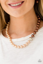 Load image into Gallery viewer, 5th Avenue A-Lister - Brown Pearl Necklace Paparazzi
