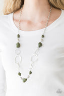 Thats TERRA-ific! - Green Necklace Paparazzi