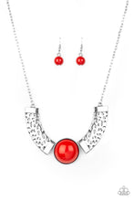 Load image into Gallery viewer, Egyptian Spell - Red Necklace Paparazzi
