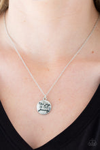 Load image into Gallery viewer, Find Joy - Silver Inspirational Necklace Paparazzi
