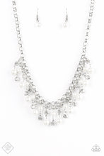 Load image into Gallery viewer, You May Kiss The Bride White Pearl Necklace Paparazzi
