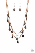 Load image into Gallery viewer, Galapagos Gypsy - Copper Necklace Paparazzi
