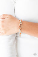 Aquatic Adventure - Orange Multi-Color Bracelet Paparazzi