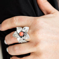 Ask For Flowers - Orange - Shine With Aloha, LLC