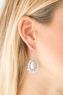 Regal Renewal - Silver Earrings Paparazzi