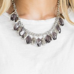 Fringe Fabulous - Silver Necklace